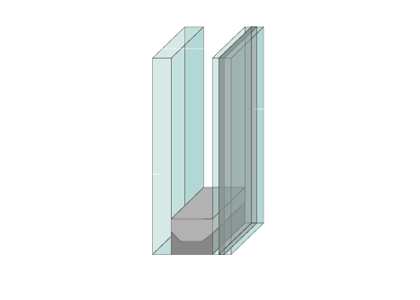 Detalles vidrios blindex